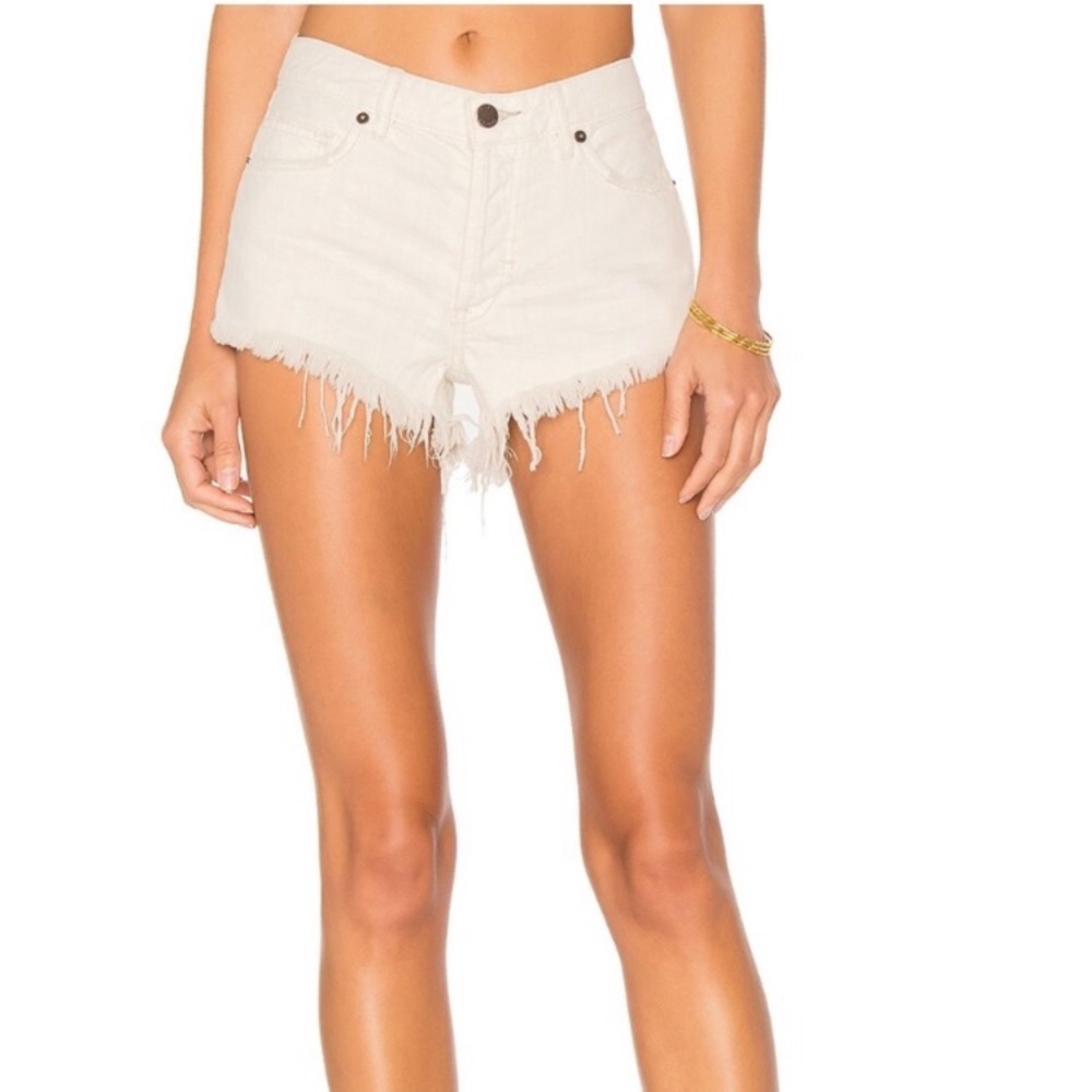 Free People Soft & Relaxed Cut Off Shorts